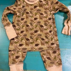 Dinosaur Camo Pajama Set
